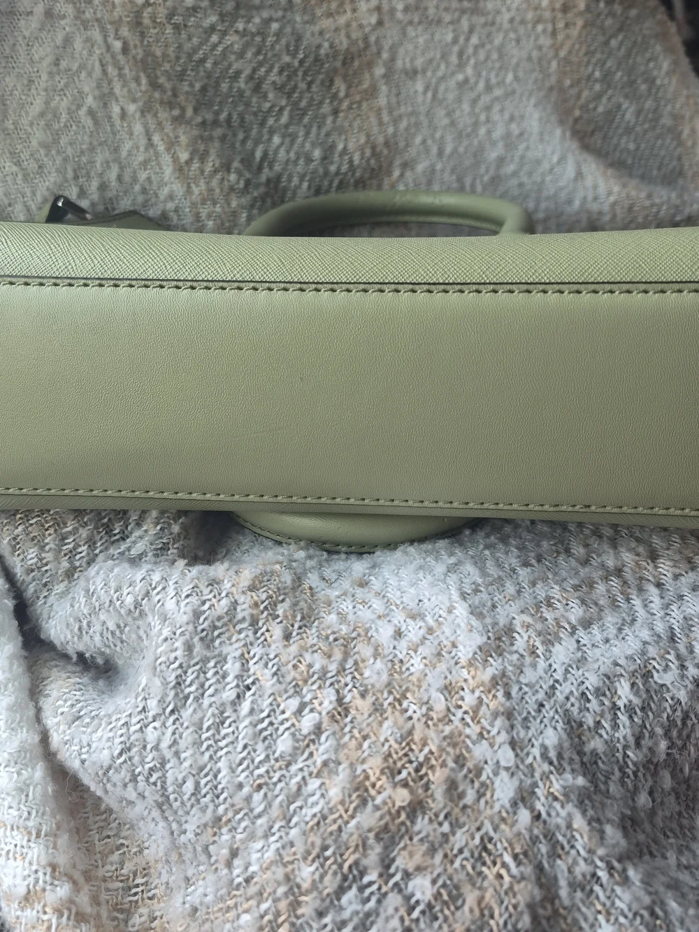 Michael Kors Sheila Small Satchel In Light Sage